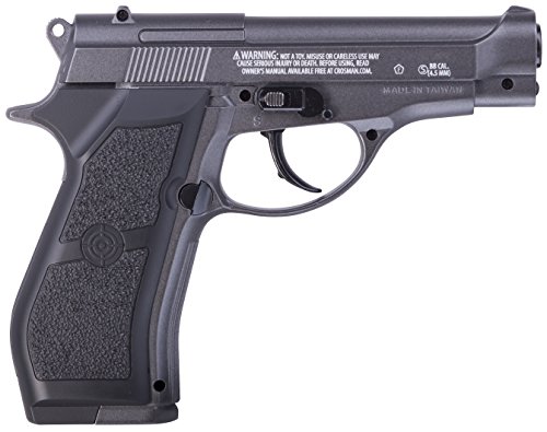 Crosman PFM16 CO2-Powered Full Metal BB Air Pistol, Silver