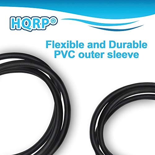 HQRP 4-Pin Mini Connector (TA4F) to Right-Angle 1/4-Inch Connector Instrument Cable compatible with Shure WA304 Replacement