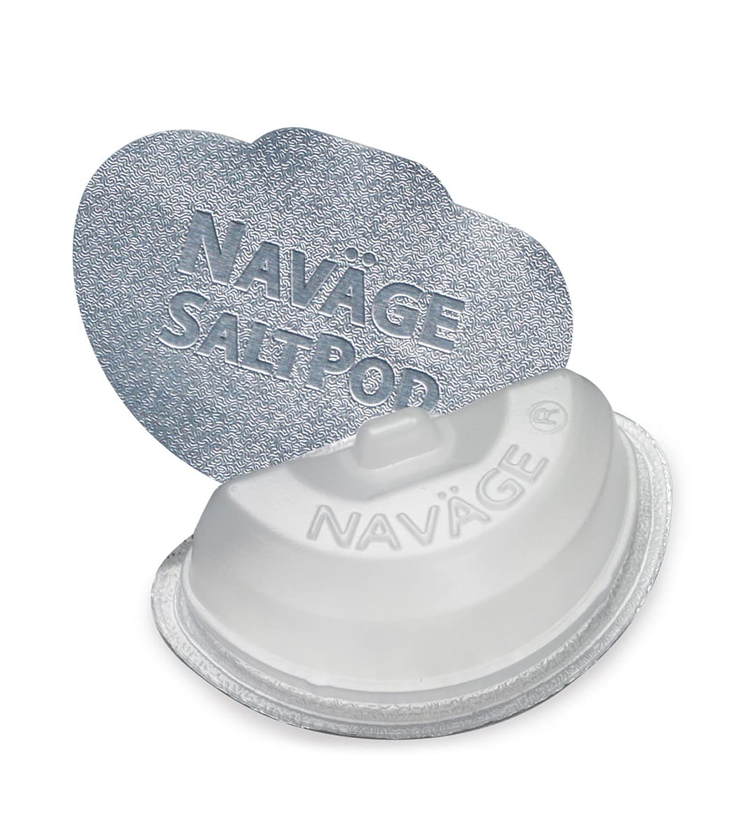 Navage Deluxe Bundle Nasal Irrigation System - Saline Nasal Rinse Kit with 1 Nose Cleaner, 20 Salt Pods, Black Travel Bag and 1 Countertop Caddy