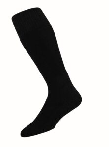 thorlos mens skx max cushion over the calf skiing socks, black diamond, x-large us