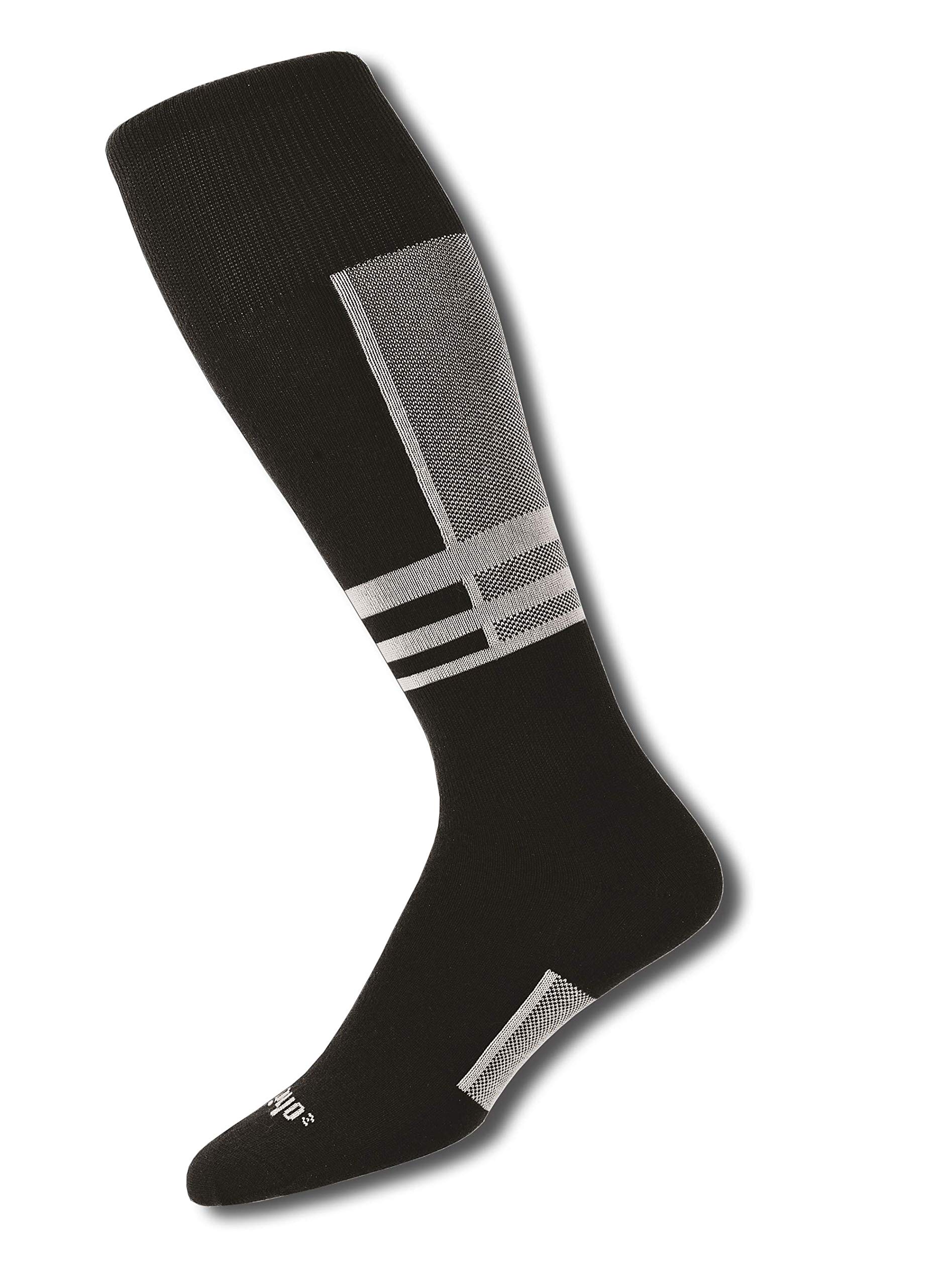 Thorlos S1TOU Ultra Thin Ski Liner Over The Calf Socks, Powder White, Large