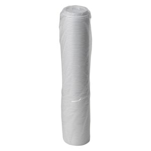 Dixie Dome Drink-Thru Lids, Fits 12 oz. & 16 oz. Paper Hot Cups, White