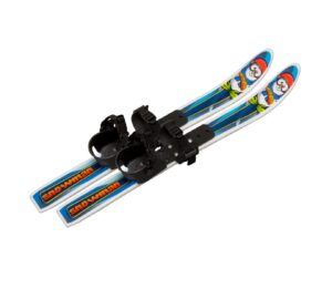 whitewoods snowman 70cm cross country backyard ski set, ages 2-4, no poles