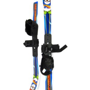 Whitewoods Snowman 70cm Cross Country Backyard Ski Set, Ages 2-4, No Poles