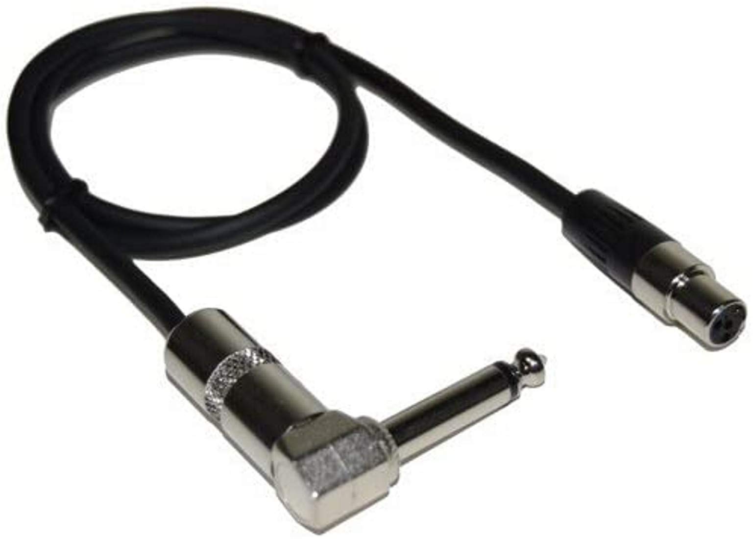 HQRP TA4F Mini Connector to 1/4 Right Angle Instrument Cable Compatible with Line-6 Relay G50 G55 G90 Digital Wireless Guitar System TBP12 Transmitter 98-033-0003