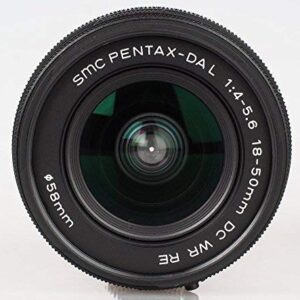 Pentax smc DA L 18-50mm f/4.0-5.6 DC WR RE Lens (Black)