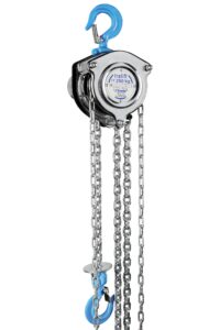 tractel manual chain hoist | 1/4 ton - 500 lbs capacity | 10 ft steel chain | industrial-grade steel for construction, workshops, garages | tralift 56429