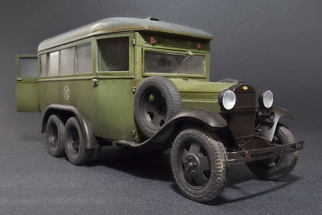 MiniArt 35156 - Model Kit GAZ-05-193 Staff Bus, Grey