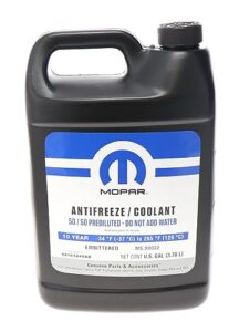 mopar 10 year/150,000 mile coolant 50/50 premixed