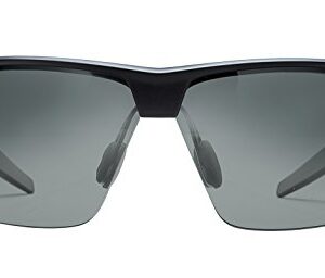 Native Eyewear Hardtop Ultra XP Polarized Rectangular Sunglasses, Matte Black/Grey, 71 mm