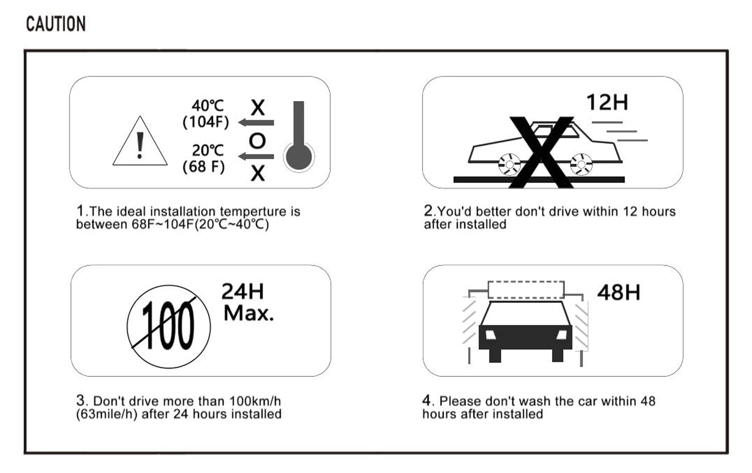 Mifeier 2pc in-Channel Front Sun/Rain Guard Window Visors Compatible with Ford Ranger 1993-2011 Wind Deflector 92083