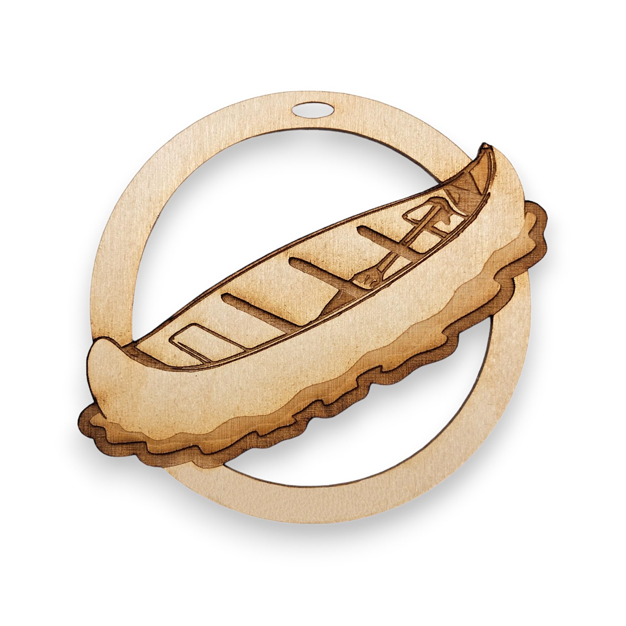 Canoe Ornament - Canoeing Ornament - Canoeing Gift