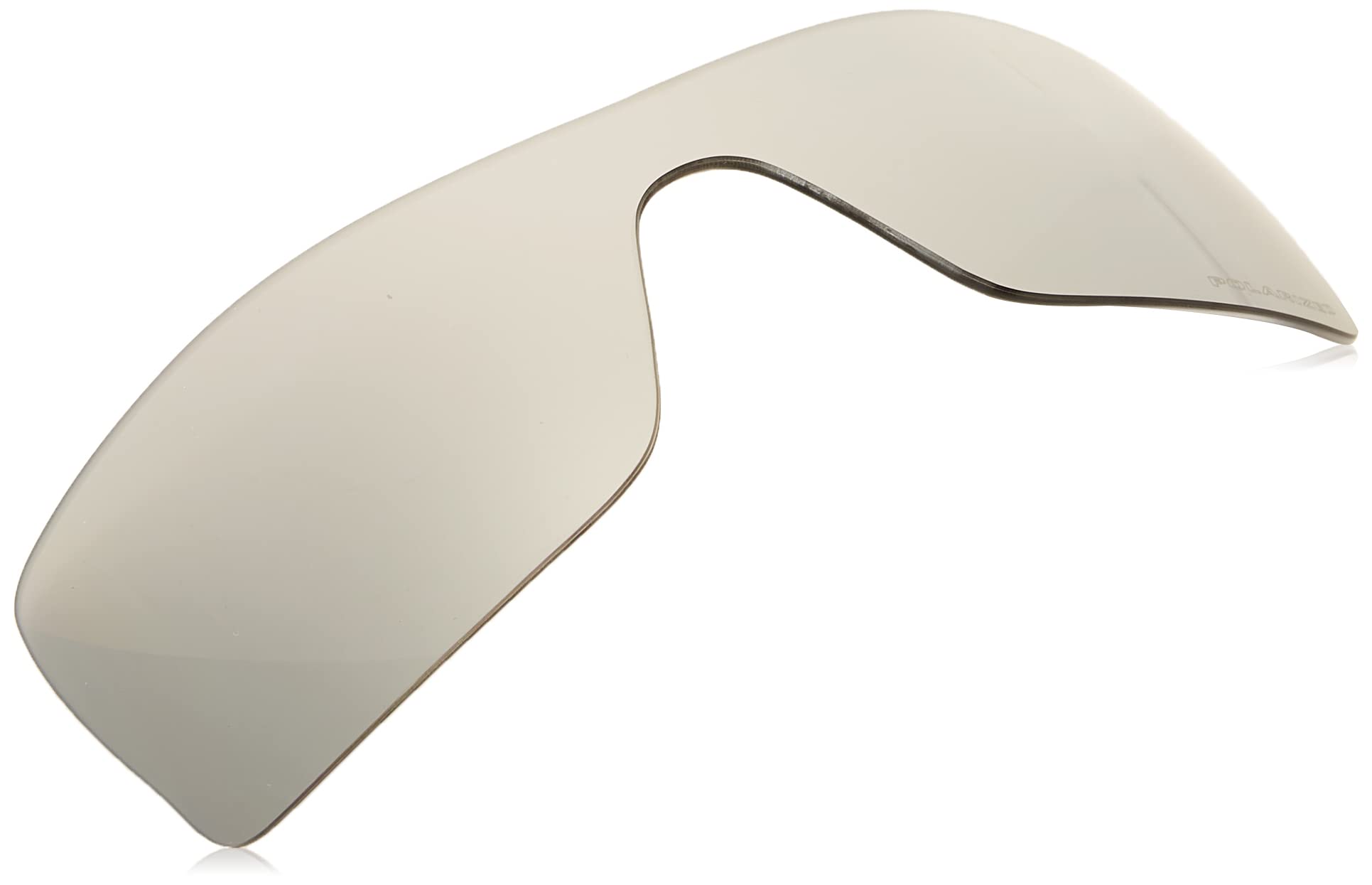 Oakley Batwolf Rectangular Replacement Sunglass Lenses, Prizm Chrome Polarized, 27 mm