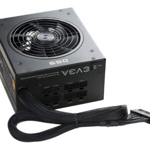 EVGA 210-GQ-0650-V1 650 GQ, 80+ GOLD 650W, Semi Modular, EVGA ECO Mode, 5 Year Warranty, Power Supply, Black