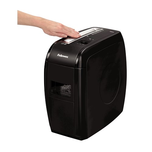 Fellowes Powershred 12cs 12 Sheet Cross-Cut Paper Shredder (4360001)