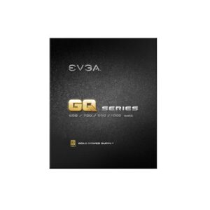 EVGA 210-GQ-1000-V1,1000 GQ, 80+ GOLD 1000W, Semi Modular, EVGA ECO Mode, 5 Year Warranty, Power Supply,Black