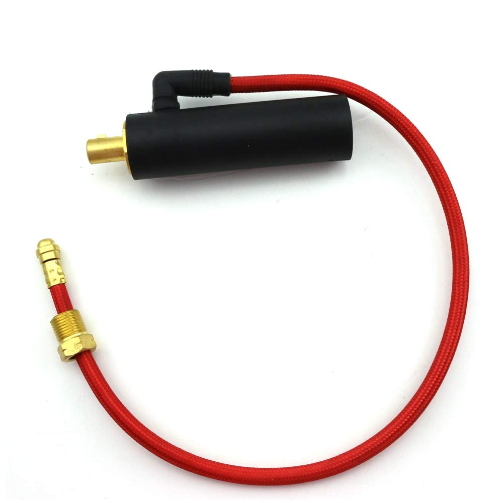 WeldingCity Miller Type Power Cable Adapter 195377 for Miller TIG Welding Welder Water-Cooled Torch 18 and 20