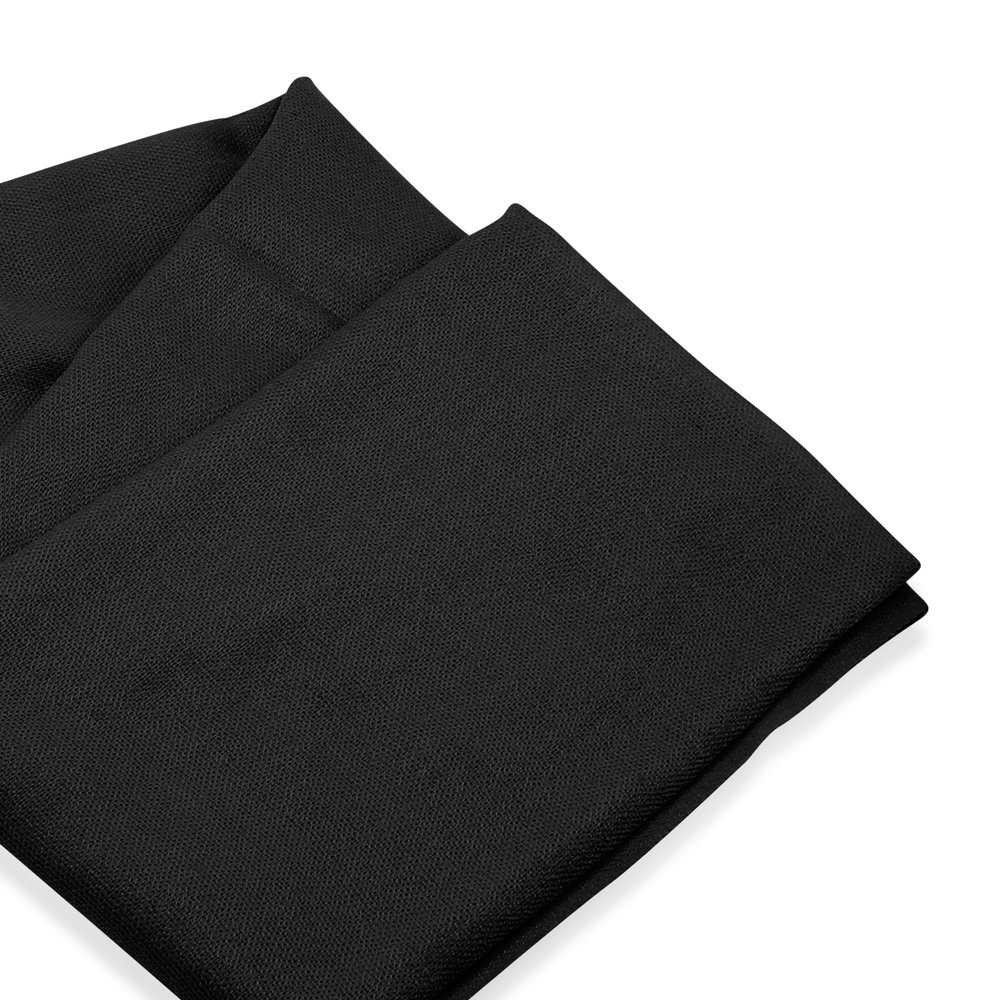 GEARONIC Soft Pashmina Scarf for Women Shawl Wrap Scarves Lady Women's Scarfs in Solid Colors- Black