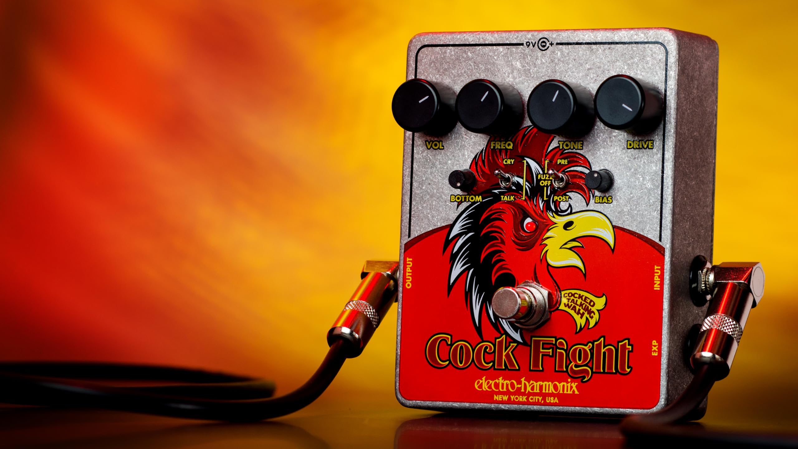 Electro-Harmonix Cock Fight Cocked Talking Wah Pedal