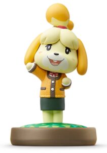 nintendo amiibo animal crossing series figure (shizue winter clothes)