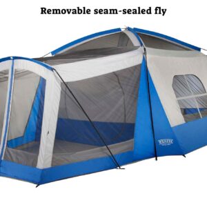 Wenzel 8 Person Klondike Tent, Blue