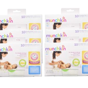 Munchkin Arm & Hammer Disposable Changing Pad - 60 Pack