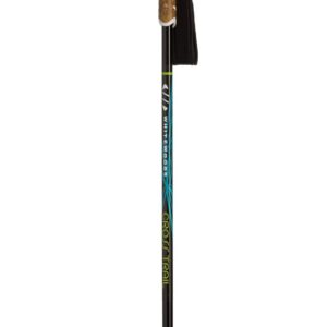 Whitewoods New Cross Trail Junior XC Cross Country Nordic Ski Poles 60-115cm (100cm) Black/Green