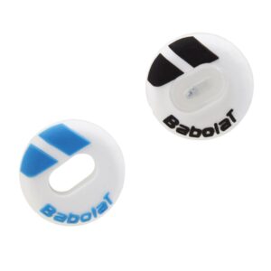 Babolat Custom Damp Vibration Dampener - White/Blue