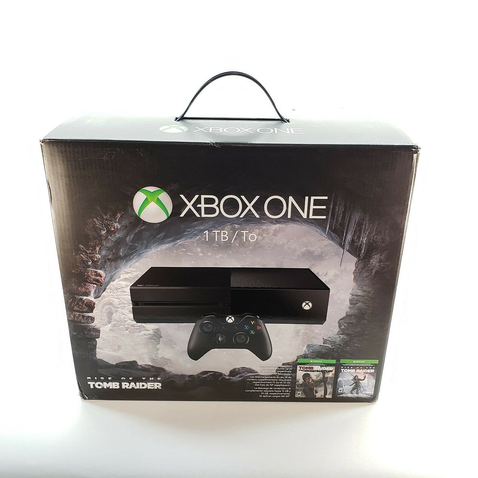 Xbox One 1TB Console: Rise of the Tomb Raider Bundle