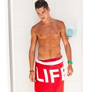 LIFEGUARD Officially Licensed Beach Towel Large Lightweight - Ideal for Beach, Pool, Outdoors and Camping