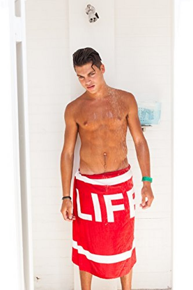 LIFEGUARD Officially Licensed Beach Towel Large Lightweight - Ideal for Beach, Pool, Outdoors and Camping