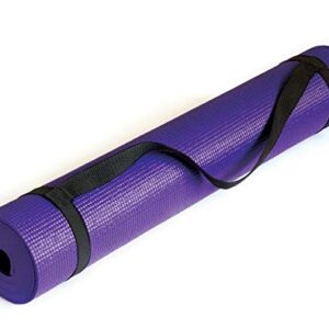 Eco Friendly Comfort Yoga Mat With Carrying Strap For Exercise Yoga by USA Cash and Carry - PrimeTrendz TM