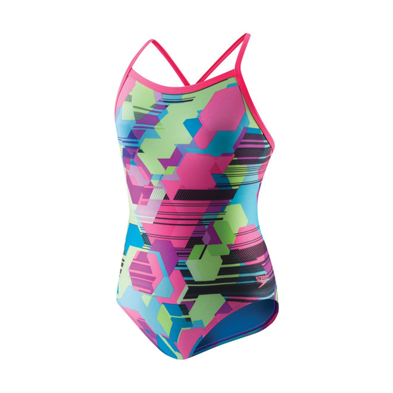 Speedo Women's Swimsuit One Piece ProLT Propel Back Printed - Manufacturer Discontinued