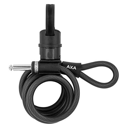 AXA Plug-in Cable - Black, 180 cm/10 mm