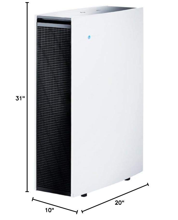 BLUEAIR Pro Air Purifier for Allergies Mold Smoke Dust Removal in Large Office Spaces Homes and Lobbies, Pro L, White