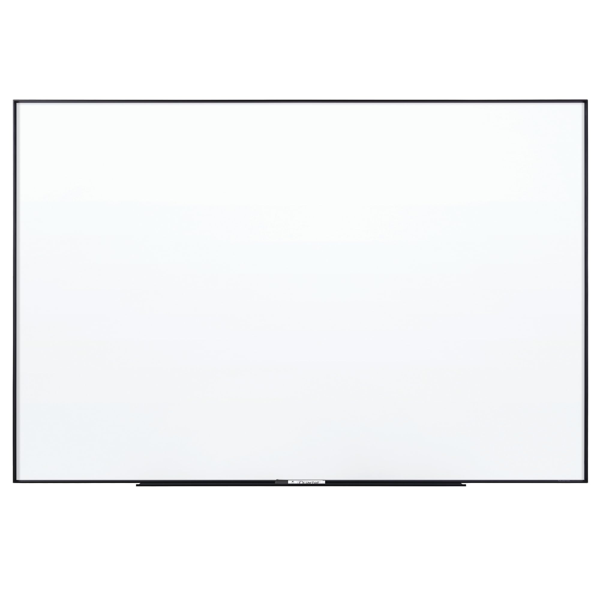 Quartet Whiteboard/Dry Erase Board, Magnetic, 6'x4', Fusion Nano-Clean, Black Aluminum Frame (NA7248FB)