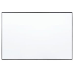 Quartet Whiteboard/Dry Erase Board, Magnetic, 6'x4', Fusion Nano-Clean, Black Aluminum Frame (NA7248FB)