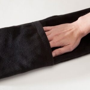 Bits and Pieces - Micro Fleece Battery-Operated Heated Scarf - 66" Long Neckwear with Pockets