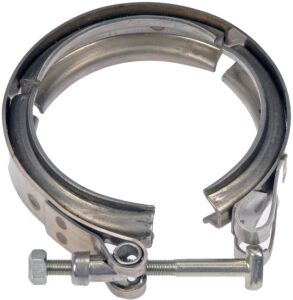 dorman 904-251 exhaust clamp compatible with select ford models, metallic