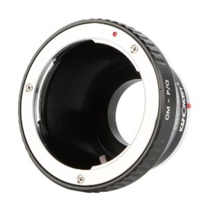 K&F Concept Lens Mount Adapter for Olympus OM Zuiko Lens to Pentax Q-S1 Q10 Q7 Q DSLR Camera Camera Body