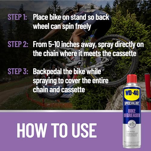 WD-40 Specialist Bike Degreaser , 10 OZ