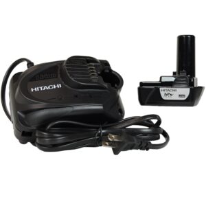 Hitachi UC10SL2 10.8v Li-Ion Battery Charger and BCL1015S 10.8-12V Battery Combo