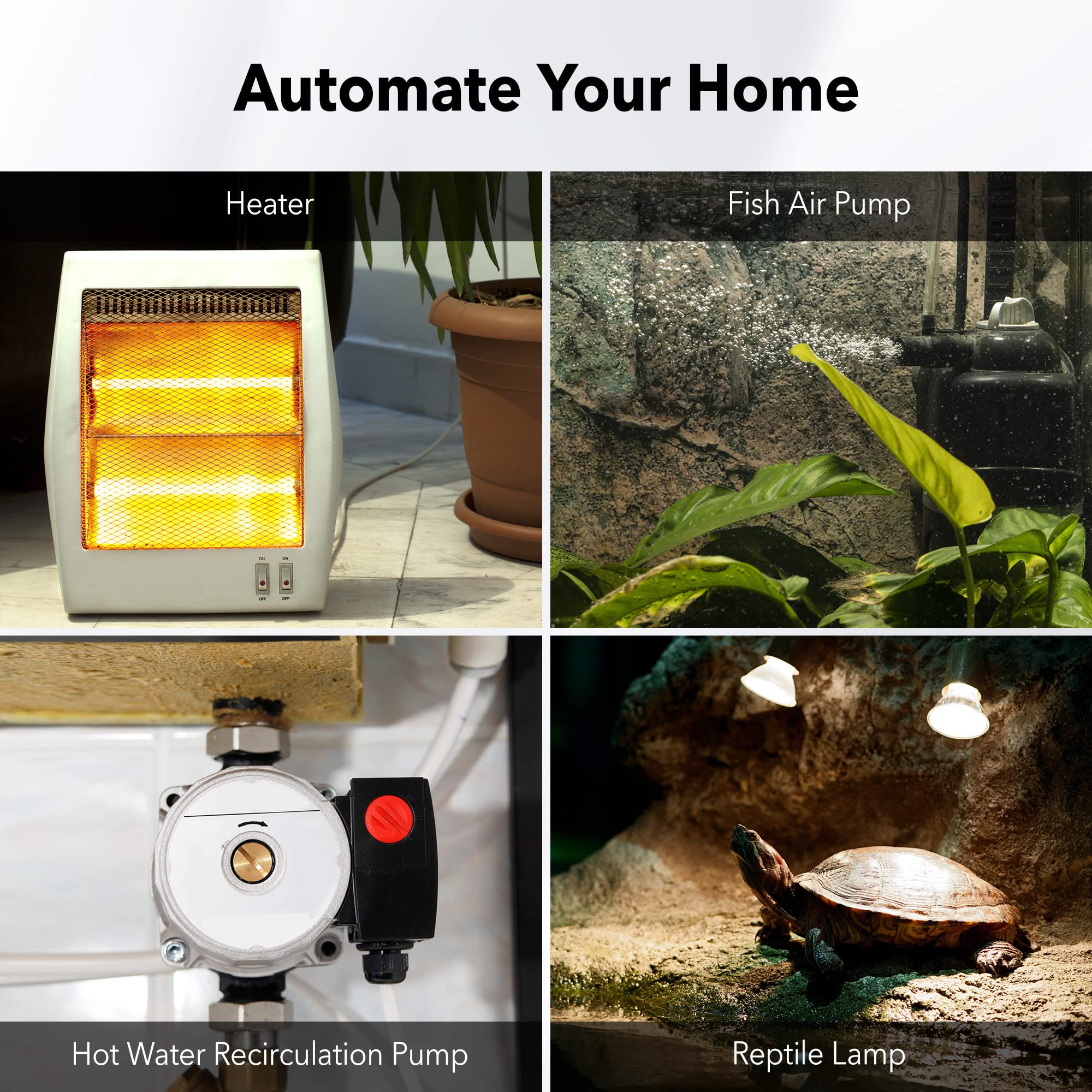 BN-LINK Short Period Repeat Cycle Intermittent Timer, Interval Timer - Day, Night, or 24 Hour Operation, Photocell Light Sensor Dusk to Dawn for Hydroponics Aquaponics Aeroponics