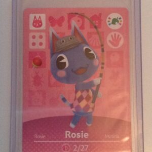 Nintendo Animal Crossing amiibo Festival Card Rosie