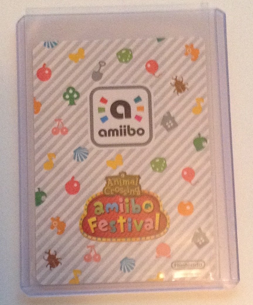 Nintendo Animal Crossing amiibo Festival Card Rosie