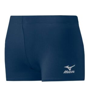 Mizuno Core Flatfront Vortex Hybrid Shorts, Navy, Small