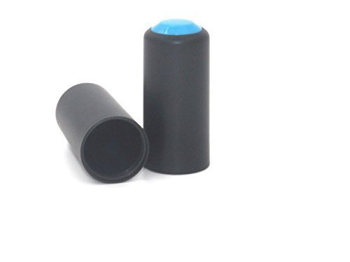 Foitech a Pair (2pcs) Blue Battery Screw on Cap Cup Cover for Pgx2 Slx2 Wireless Microphones