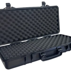 SRC Foam Padded Plastic Airsoft Rifle Gun Case