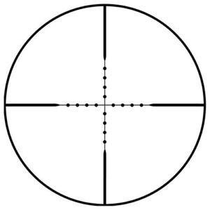 Hammers Compact Short Rifle Scope 3-9x42 GDT w/Extended Eye Relief, Rings, Honeycomb Anti-Reflection Filter, Flip Open Lens Caps