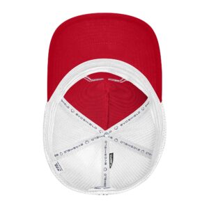 EvoShield Mens USA Snapback Trucker, Red/White